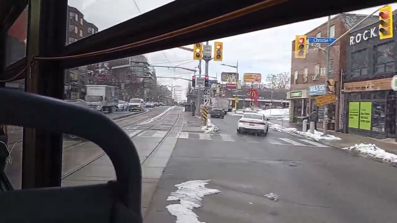 TTC Bus Route 126. St. Clair West Station To Christie Station. Southbound Full Route.
