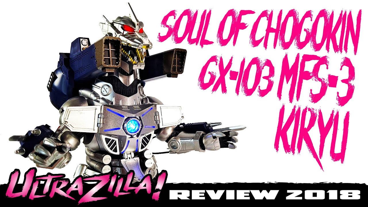 BANDAI SOUL OF CHOGOKIN GX-103 MFS-3 KIRYU MECHAGODZILLA | Review 2018