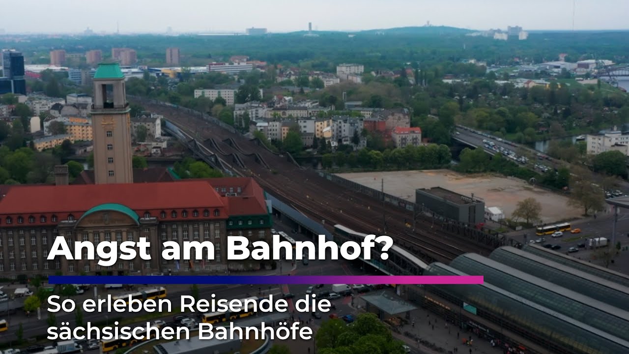 Wie sicher f&uuml;hlen sich Reisende an s&auml;chsischen Bahnh&ouml;fen? I Sachsen Fernsehen