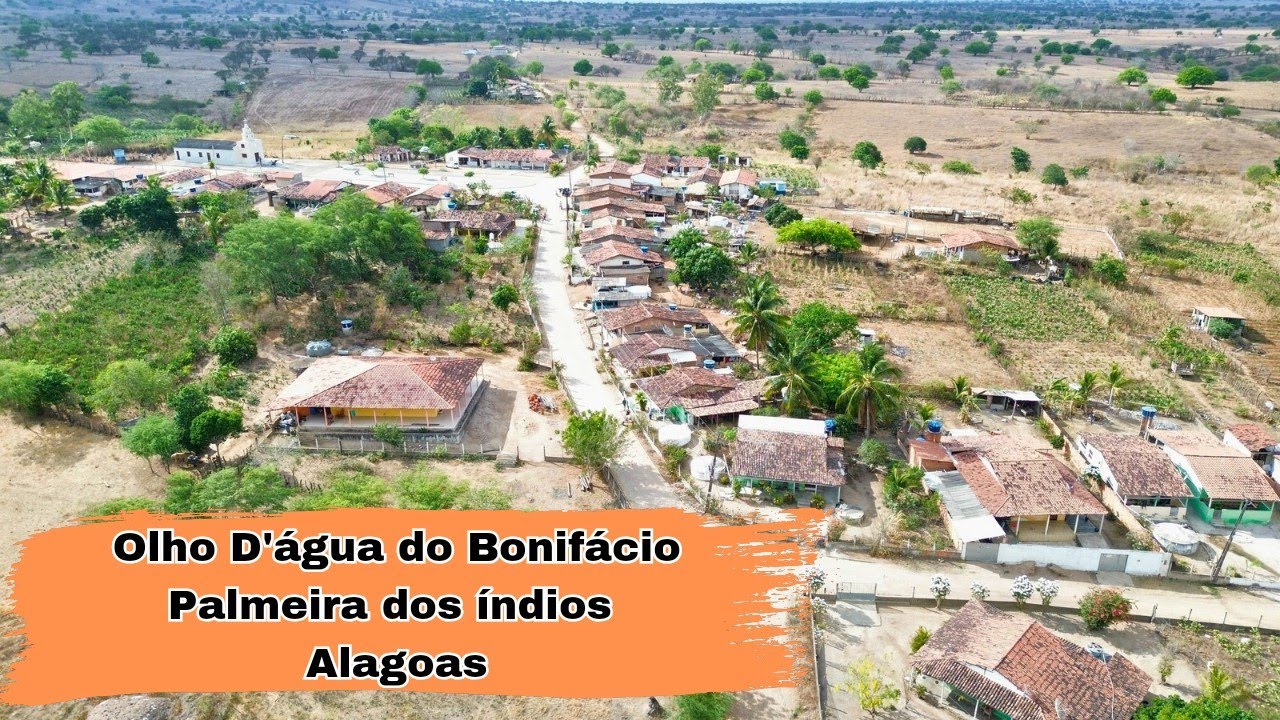 Olho D'água do Bonifácio, Palmeira dos Índios, Alagoas. #4k #nordeste #palmeiradosindios #brasil