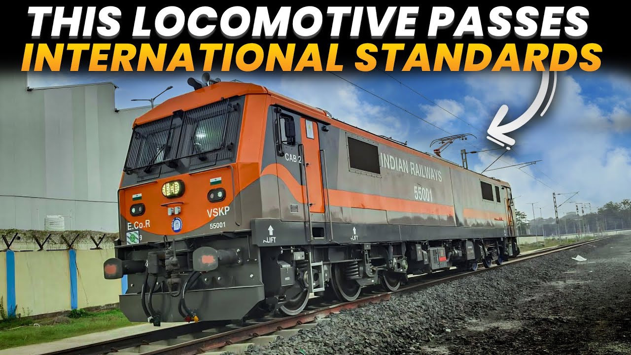 THIS LOCOMOTIVE PASSES INTERNATIONAL STANDARDS | SIEMENS 9000 HP
