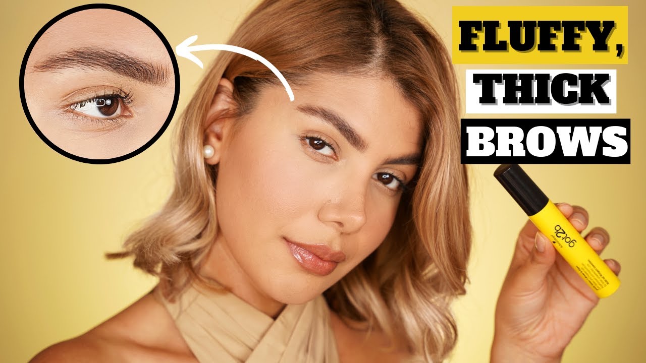 Got2B Brow Glue 4 Brows & Edges Review and Fluffy Thick Brow Tutorial ( No more Brow Lamination )