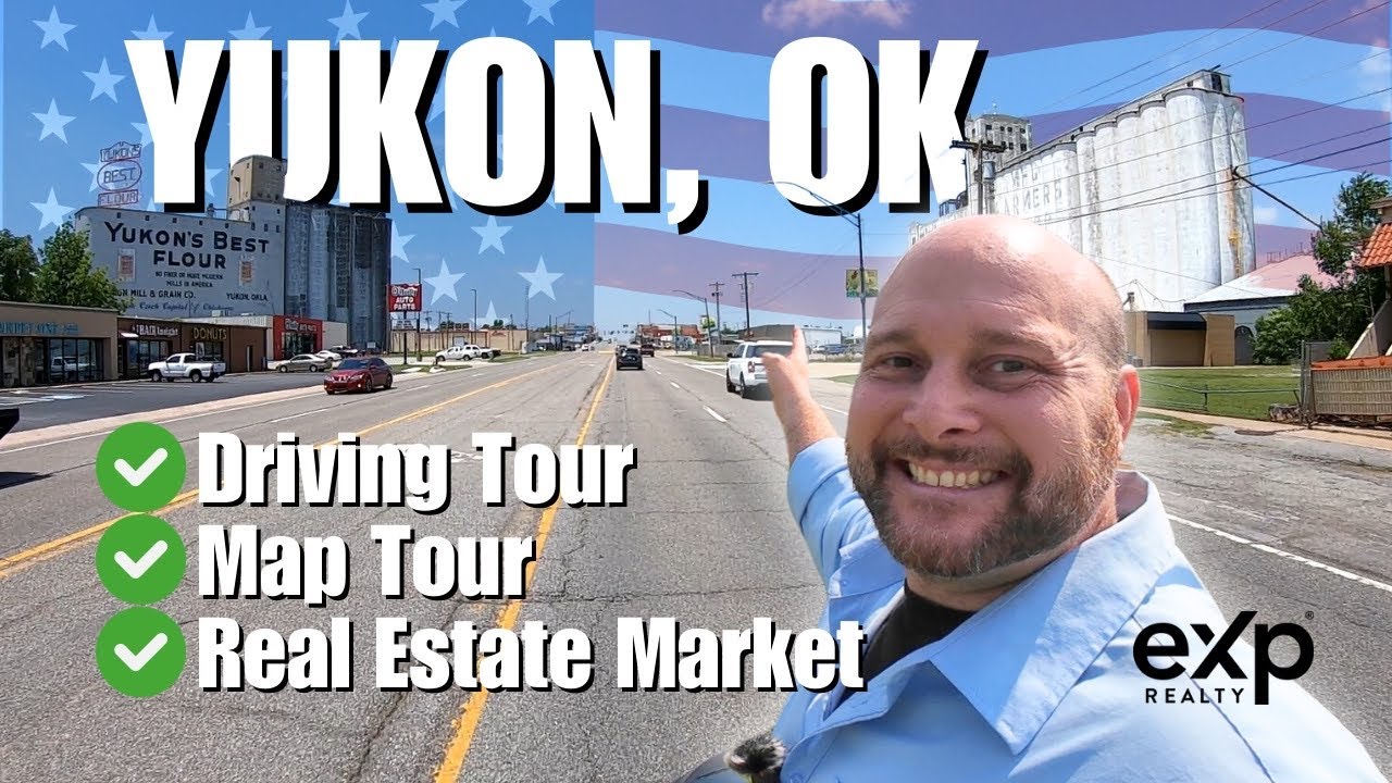 One of Oklahoma City's TOP Suburbs | Yukon Oklahoma Driving Tour | Yukon Map Tour | Living in Yukon
