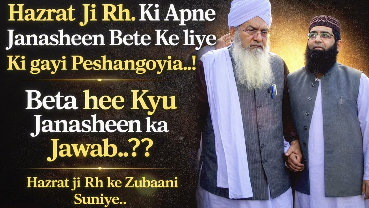 Hazrat Ji (rh) ke khilaaf propaganda karne walon ko jawab | Hazrat Ji (rh) ki zubaani