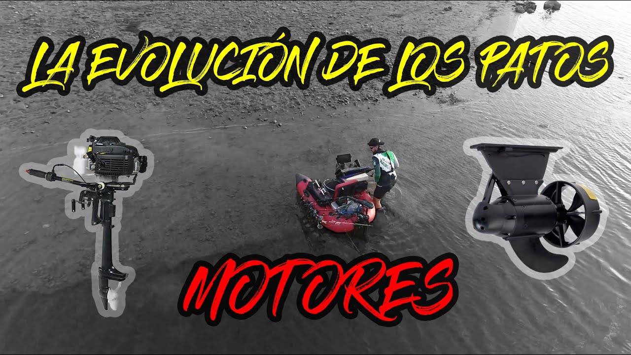 🦆💧🏁 Patos con MOTOR, IMPARABLE EVOLUCION en la PESCA