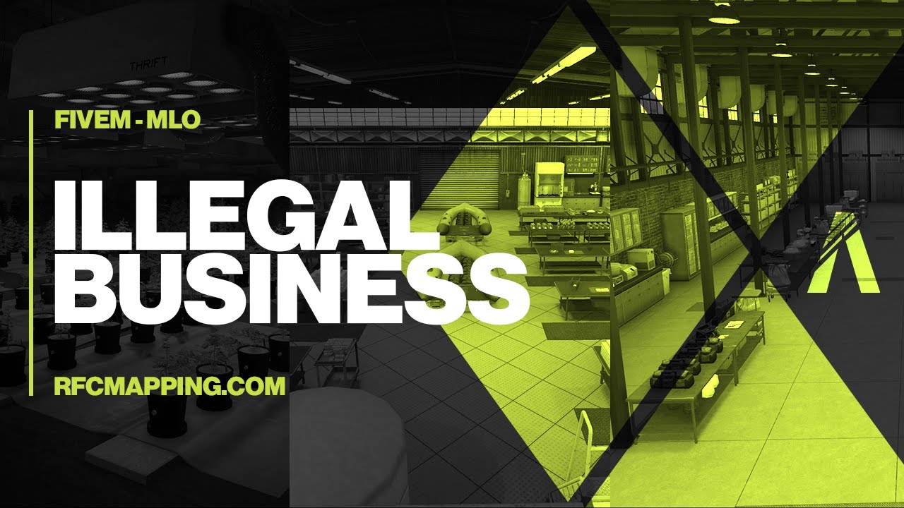 GTA 5 MLO - Illegal Business (Meth, Coke, Weed)