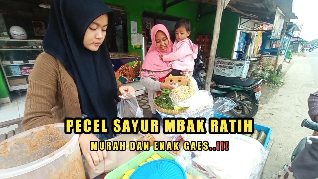 BUMBU PECEL SAYUR || ENAK DAN GURIH || JALANAN STREET FOOD