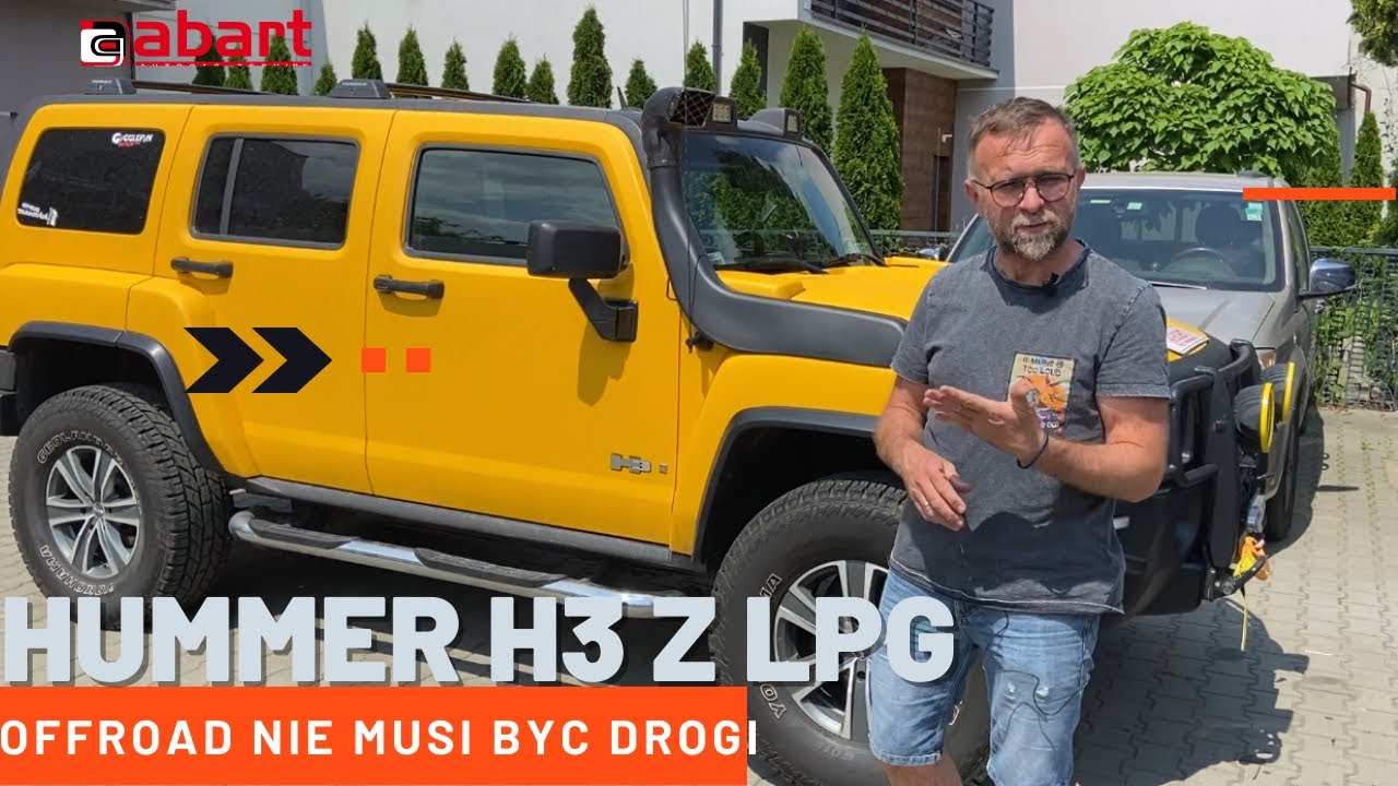 Wyjątkowy Hummer H3 jeździ w teren na LPG po montażu instalacji gazowej w @AbartAutoGazSerwis