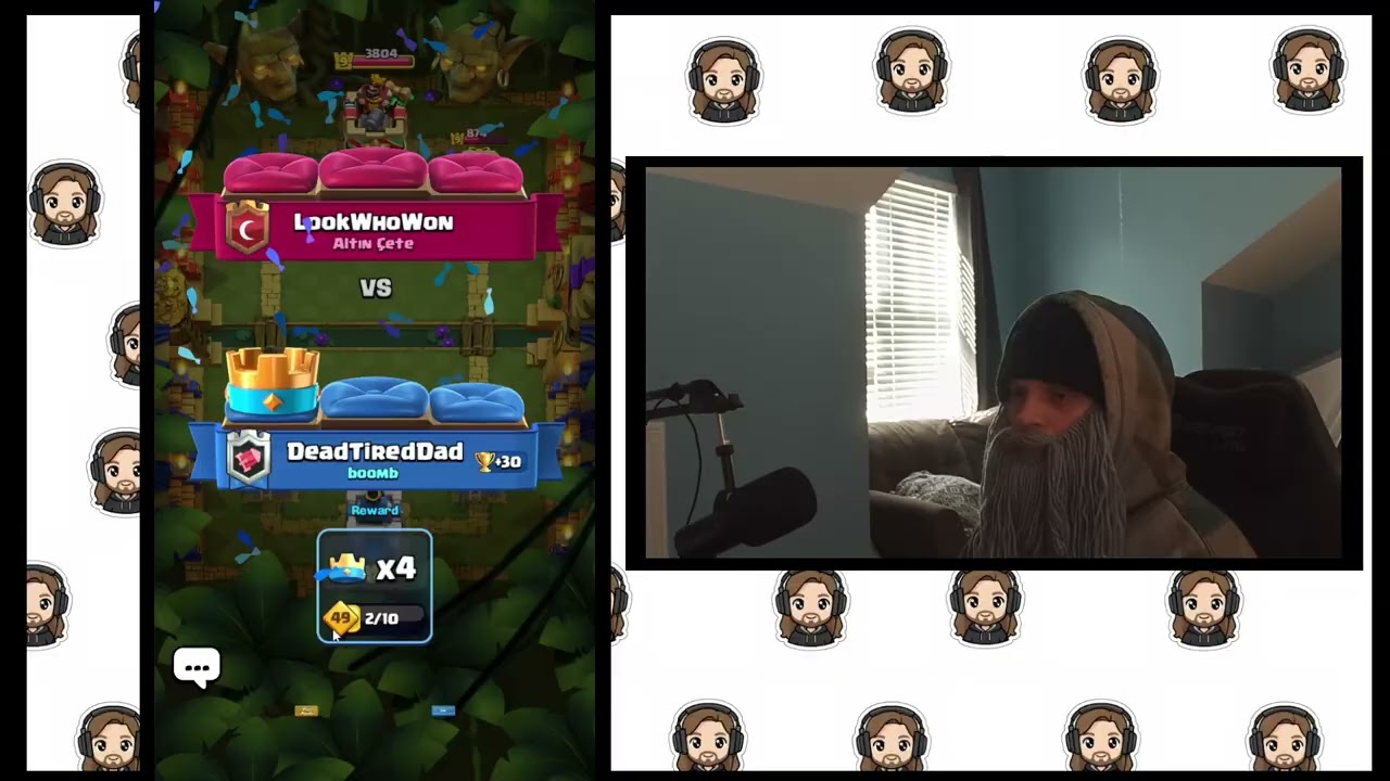 Clash Royale - F2P - 3000 Trophies