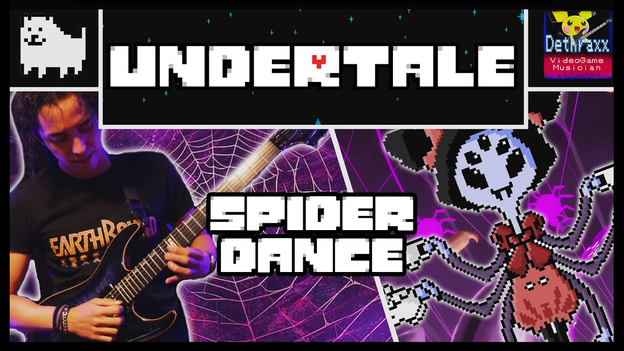 Spider Dance | Metal Guitar Remix Cover by Dethraxx \\ Undertale