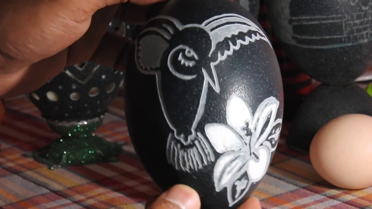 Unique Art of Emu Egg Engraving | Shams Unique Art