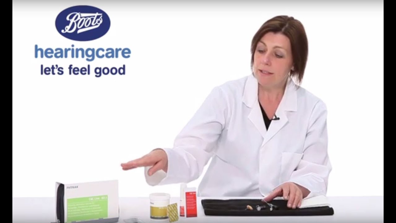 How to clean your hearing aid - In the ear (ITE)