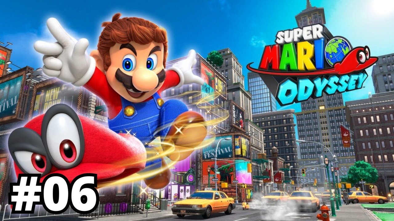 Super Mario Odyssey Gameplay #06 - O REINO ARBORIZADO