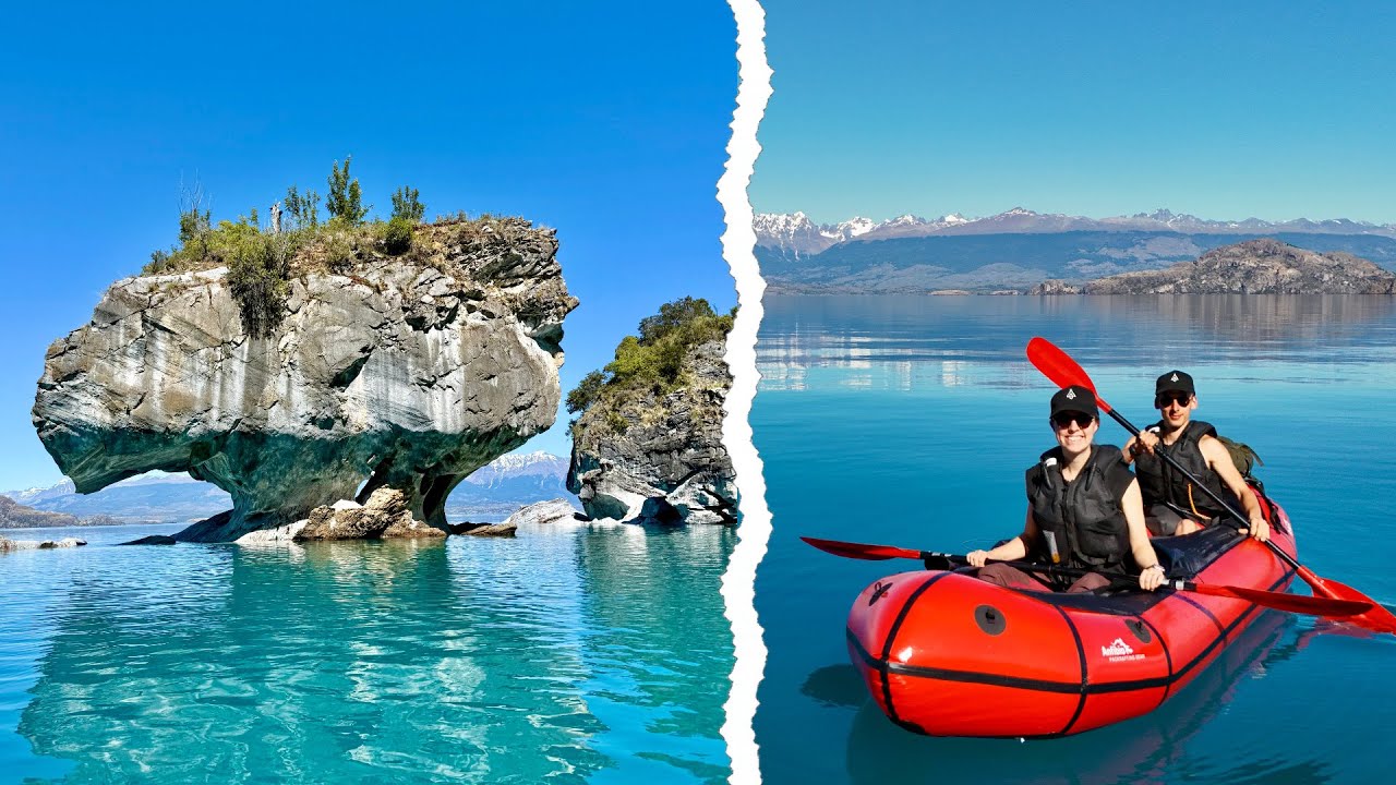 Patagonien: Packrafting in Marmorhöhlen mit Anfibio Rebel Duo | 7000km Südamerika Roadtrip