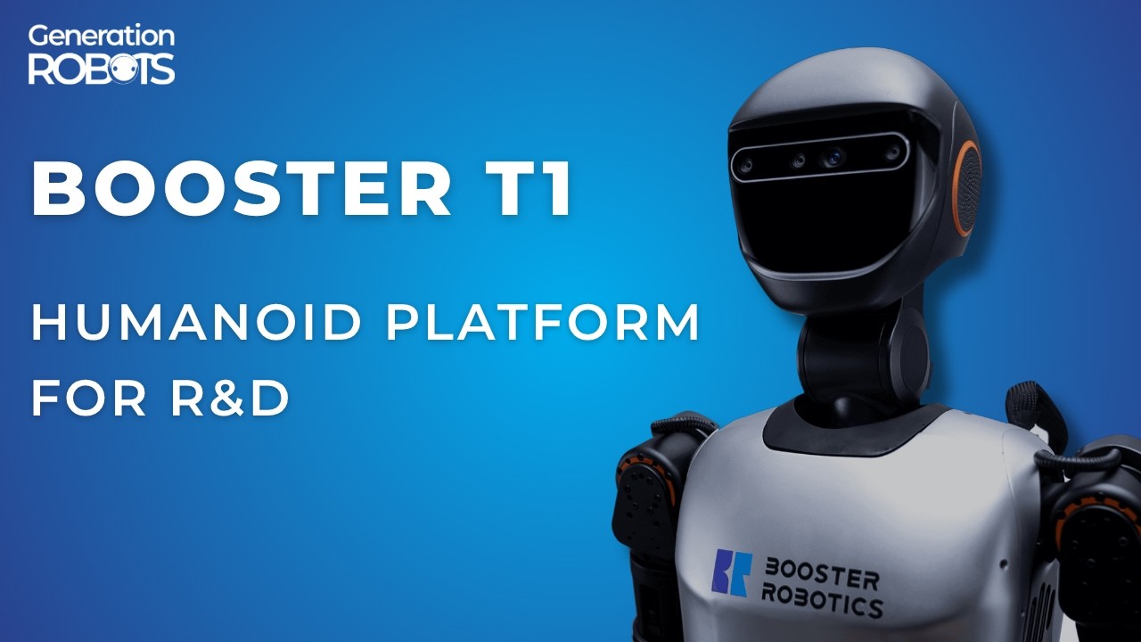 Booster T1 Humanoid Robot Demo | Open-Source ROS 2 Platform for AI & Research