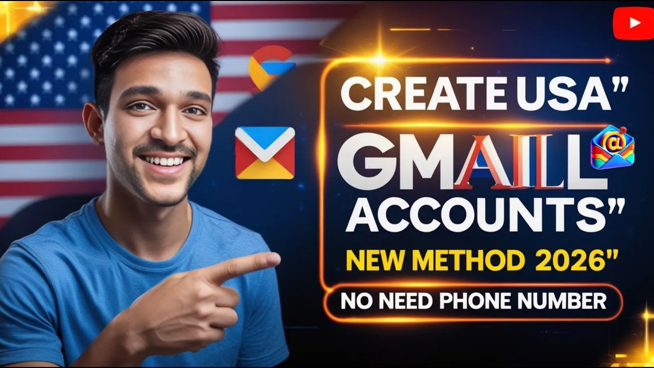 How To Create USA Verified Gmail Account | Usa Gmail Account Kaise Banaye | Usa Gmail Account Create