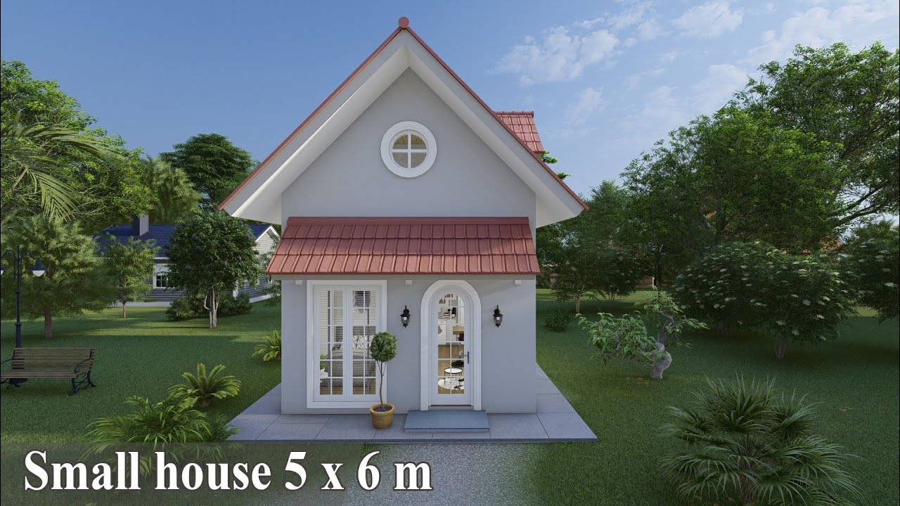 Small house design 5 x 6 meters ( 30 sqm)