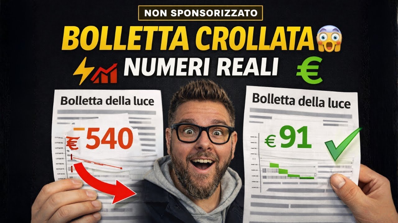 Ho CAMBIATO GESTORE LUCE e la BOLLETTA &egrave; CROLLATA ⚡📉 | Confronto REALE