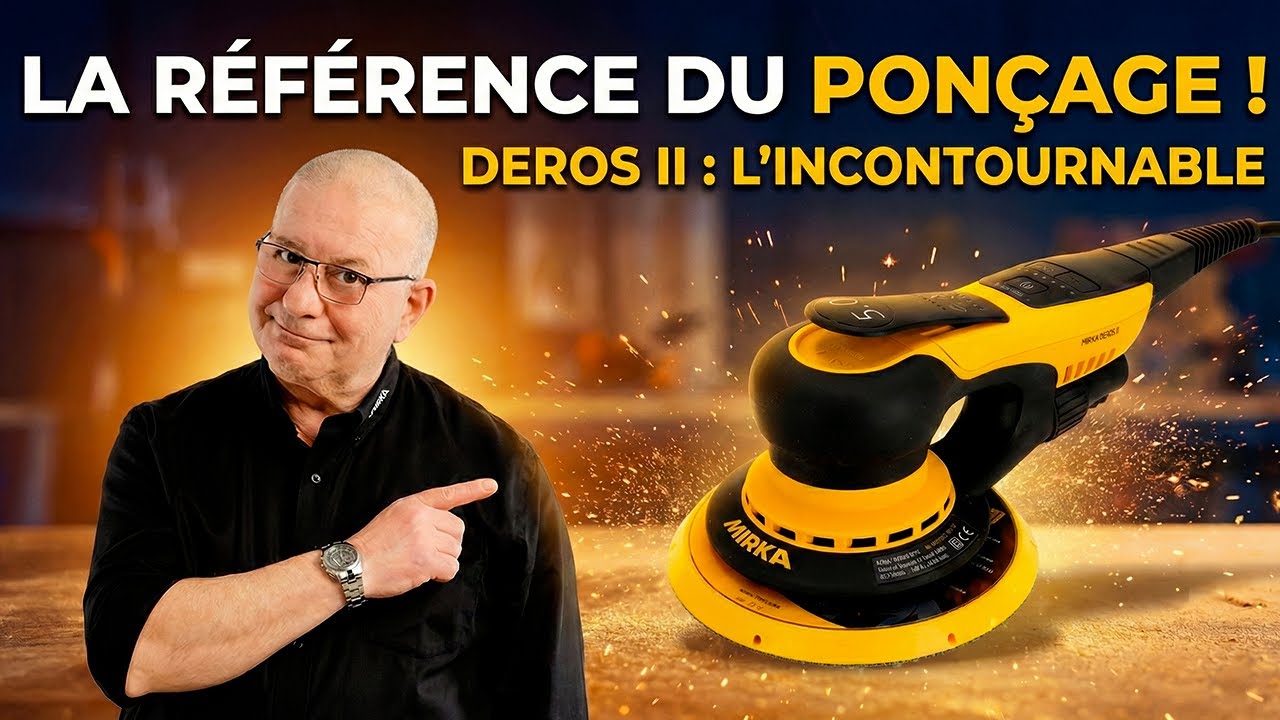 Présentation de la ponceuse MIRKA DEROS II 5650