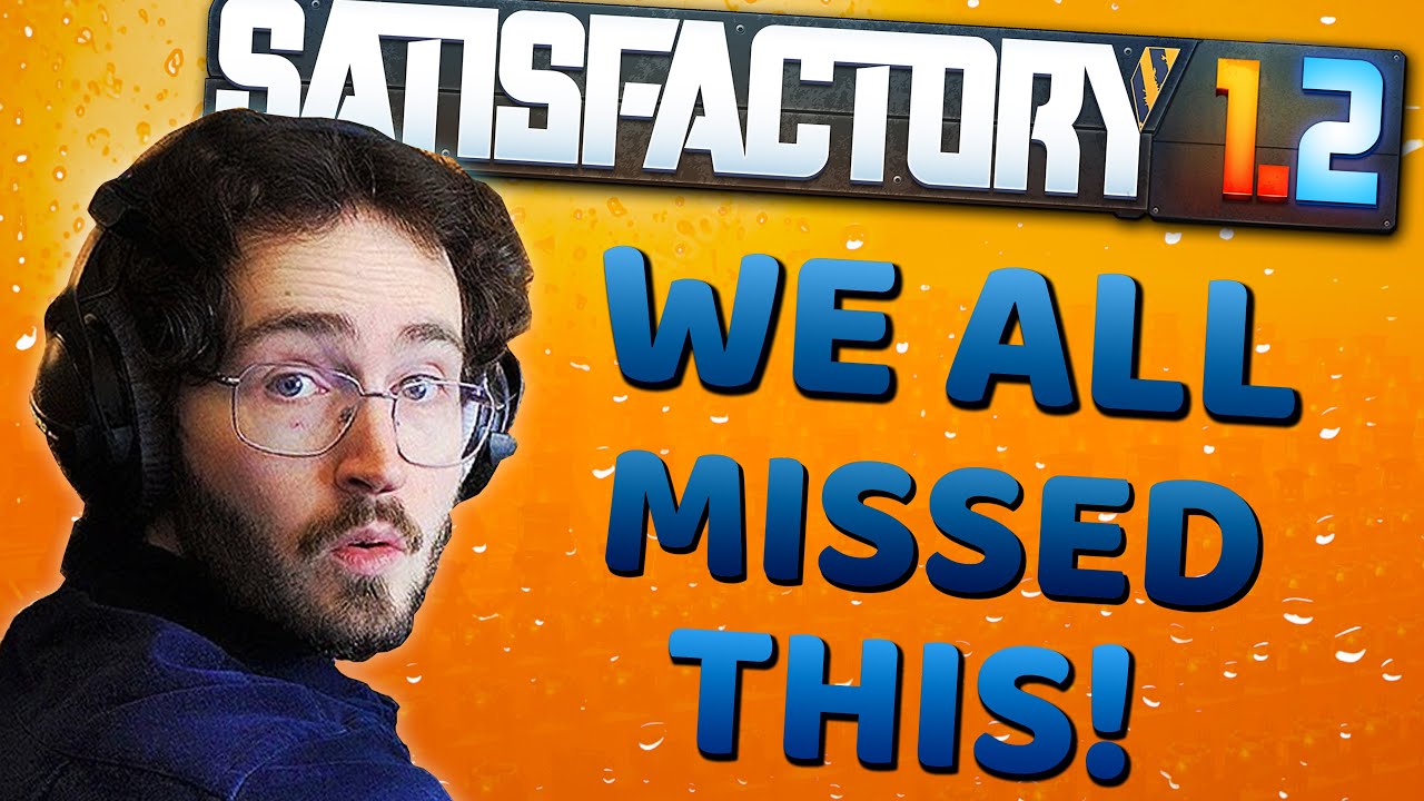 Как мы все пропустили этот тизер?! — Satisfactory Update 1.2