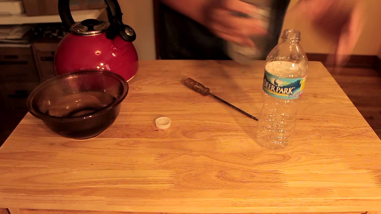 How To Put Liquor In a Sealed Waterbottle
