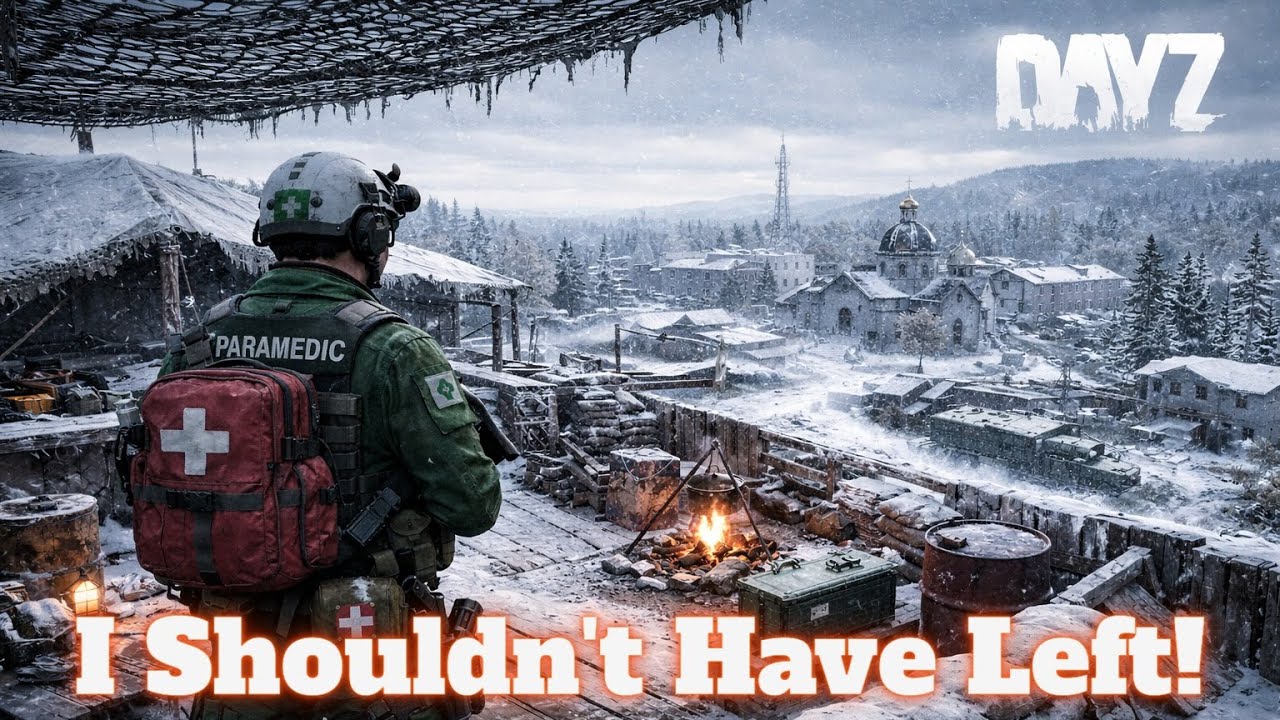 Solo Rooftop Medical Outpost Build Gone Wrong After Night Raid