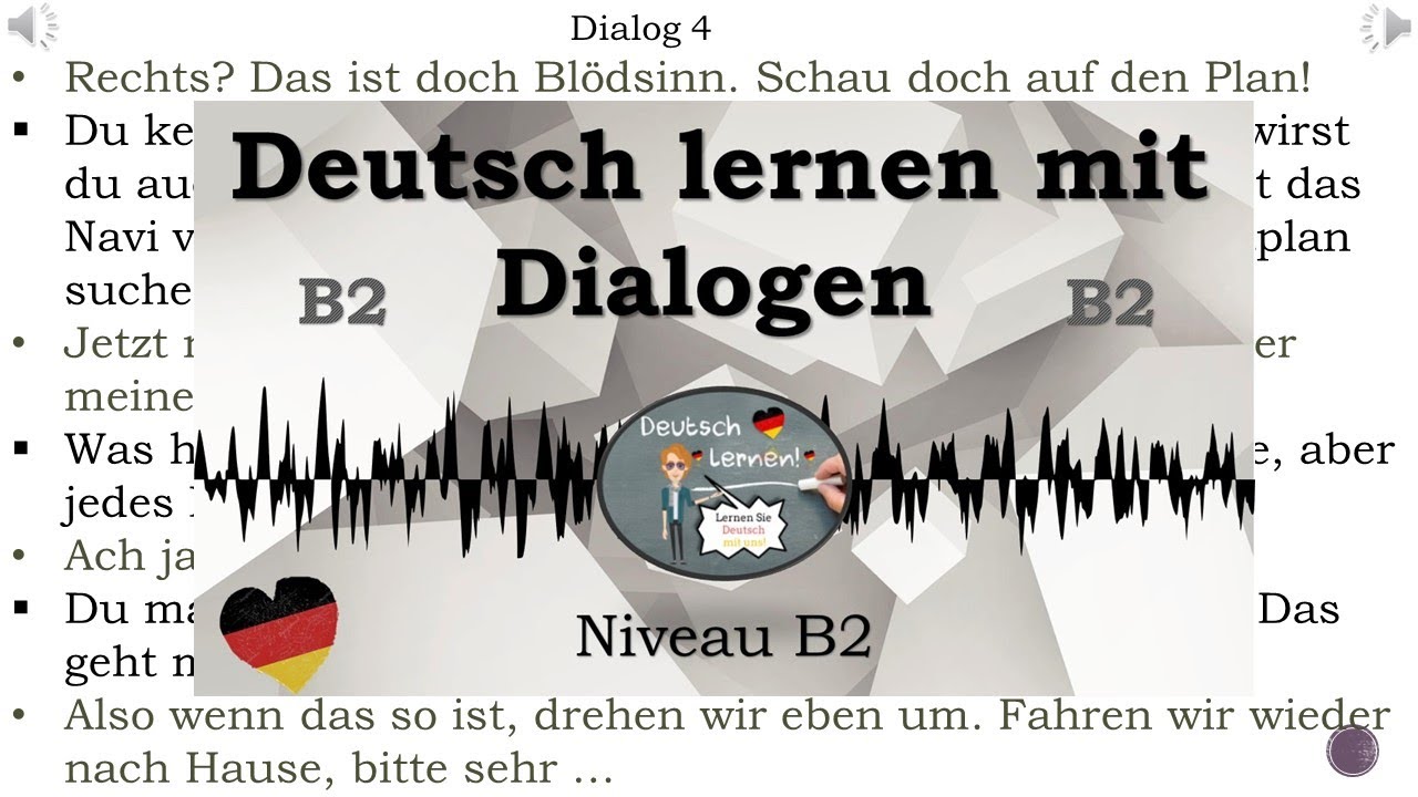 Dialoge B2 | Deutsch lernen durch H&ouml;ren | 3 |