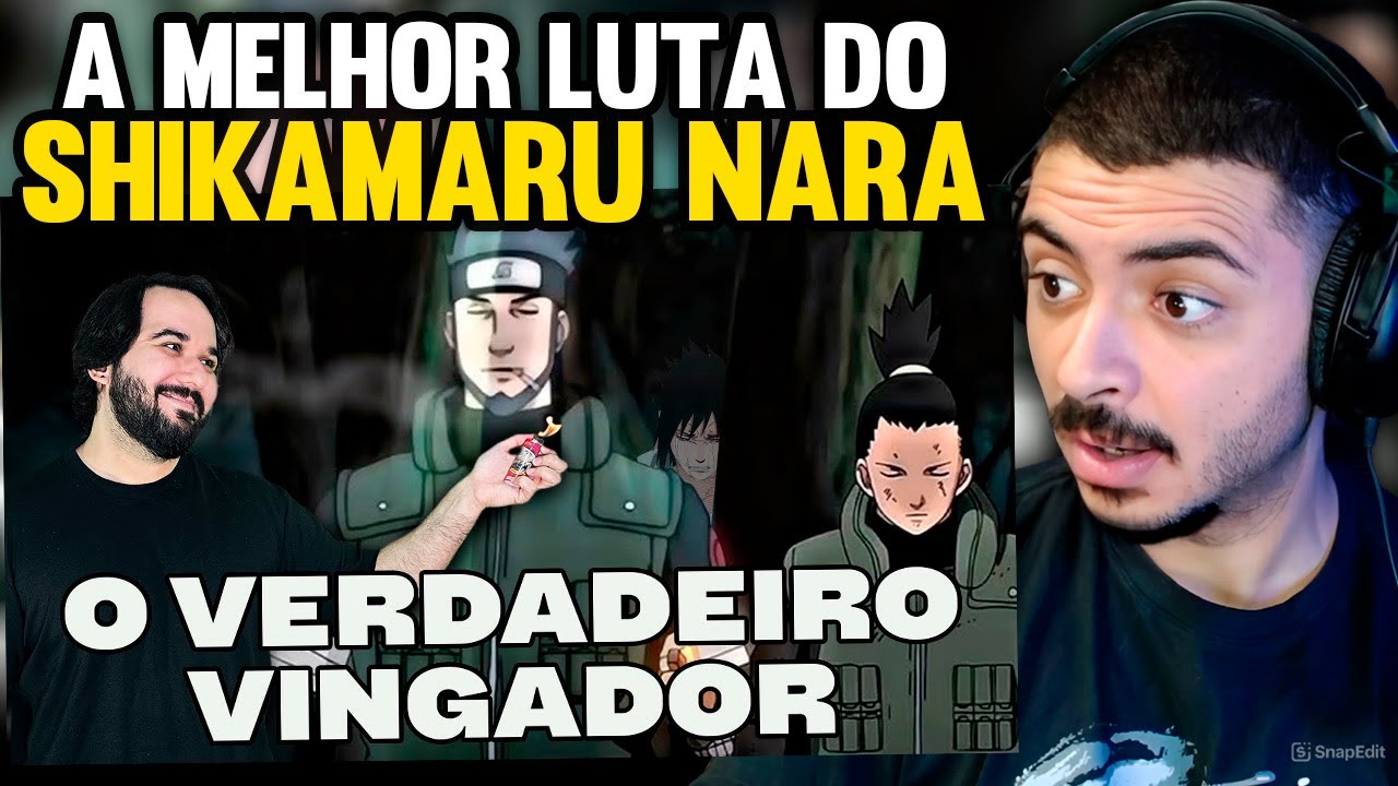 KAMUZ REAGE: O plano PERFEITO pra vingança perfeita | Shikamaru Vs. Hidan | Zé Renacho
