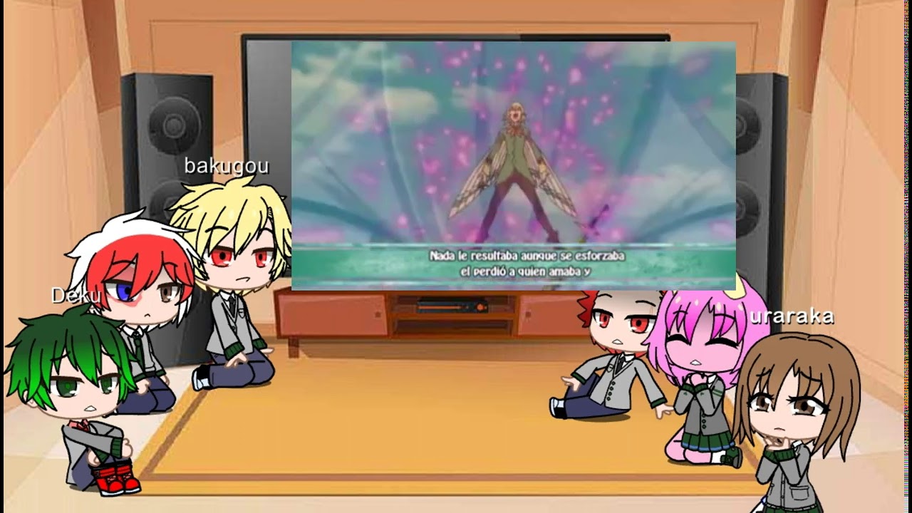 Bnha reaccionan al rap de ban y king (•ema•)
