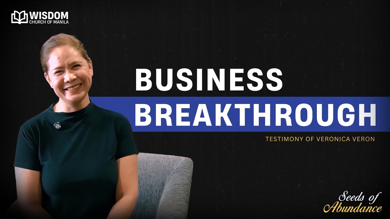 God’s Provision and Business Breakthrough | Veronica Veron's Testimony