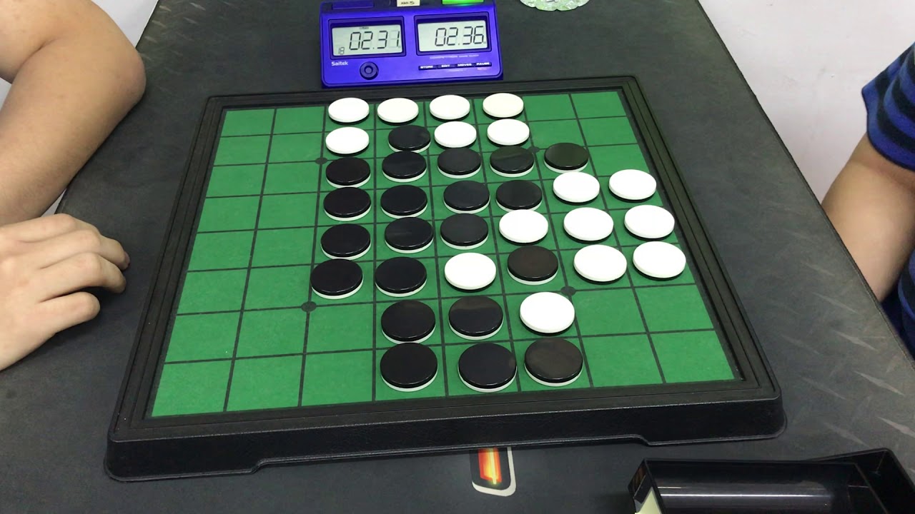 20200119 1st Othello Blitz Open Singapore Semi-Final 2 Game 2