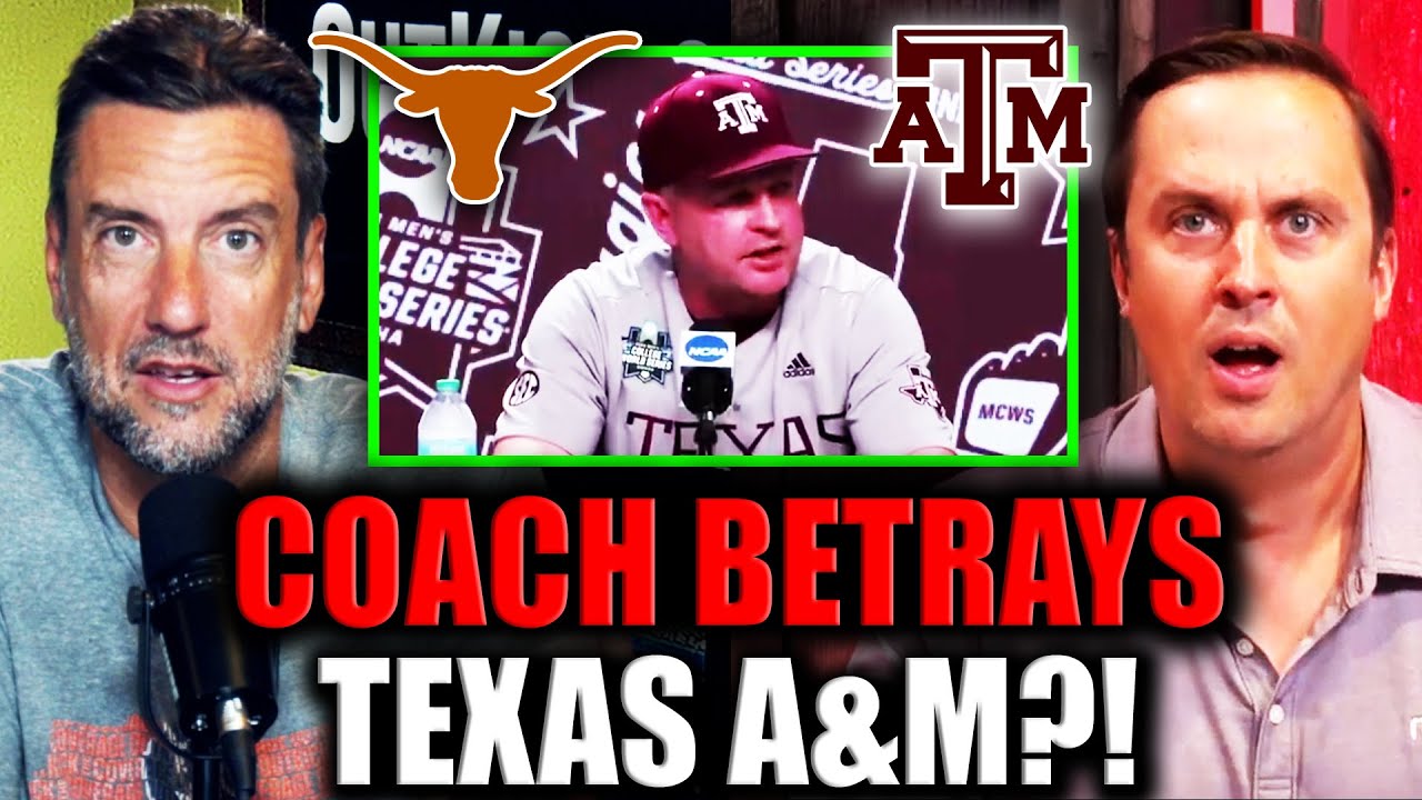 Did Baseball Coach LIE To Reporters Before BETRAYAL Of Texas A&M?! | Clay Travis | OutKick Hot Mic