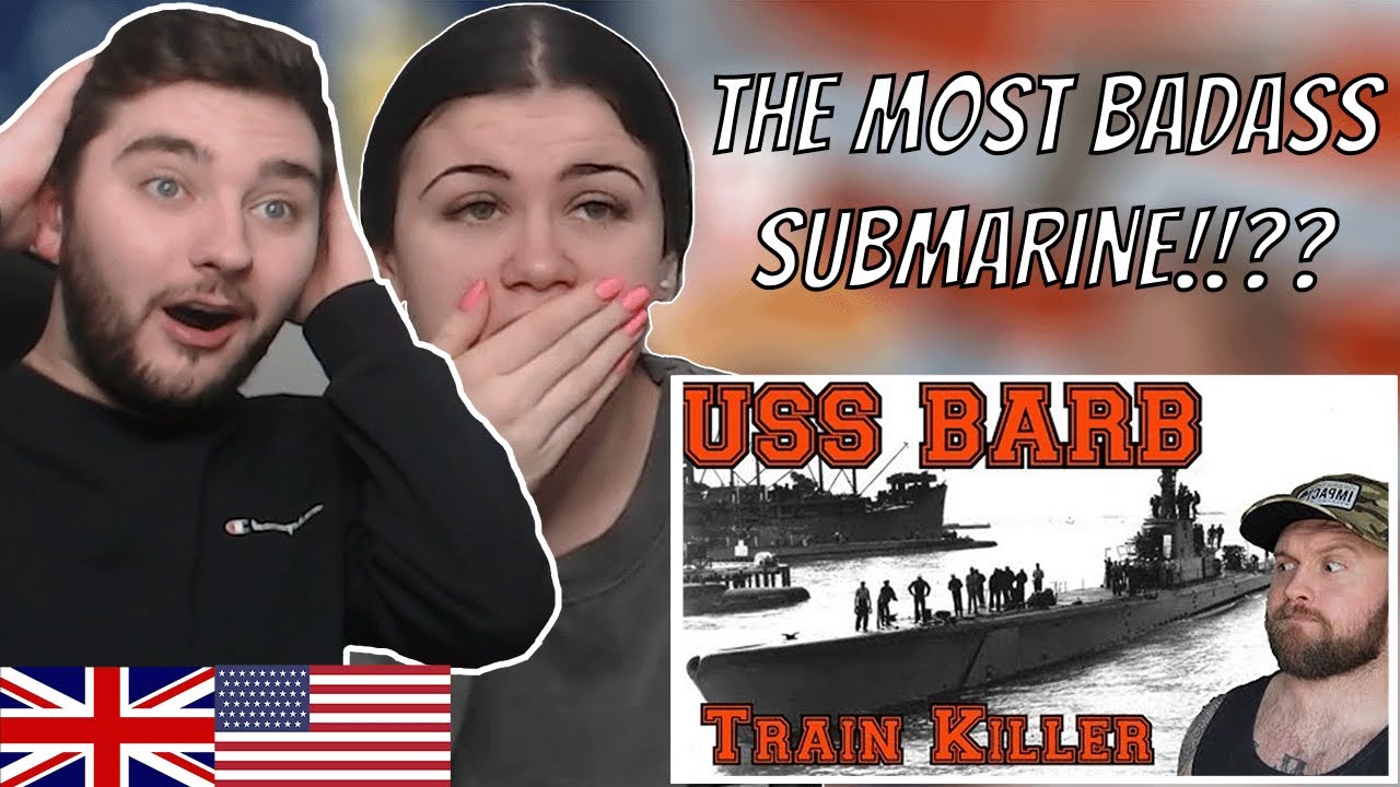 Британская пара отреагировала на инцидент с подводной лодкой USS Barb, потопившей поезд.