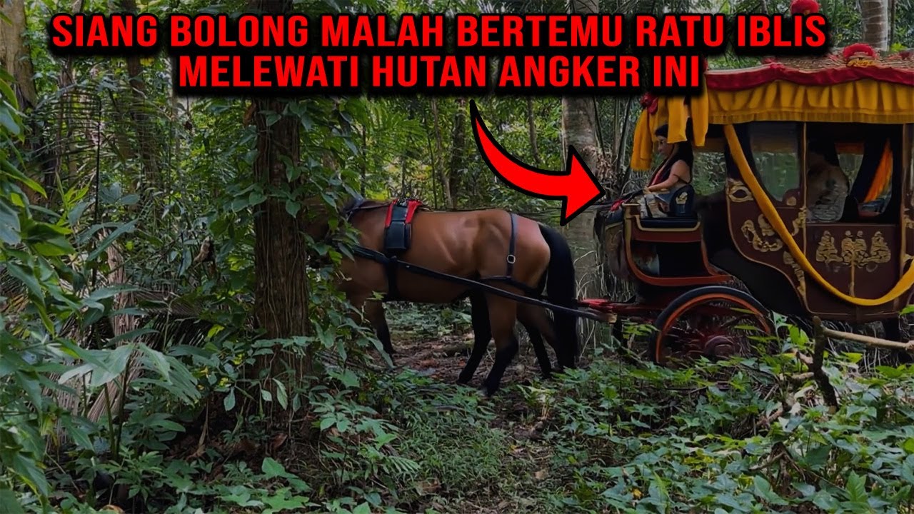 NIAT KE KEBUN MALAH KETEMU ORANG RITUAL PESUGIHAN DAN KERETA KENCANA DARI ALAM GHAIB