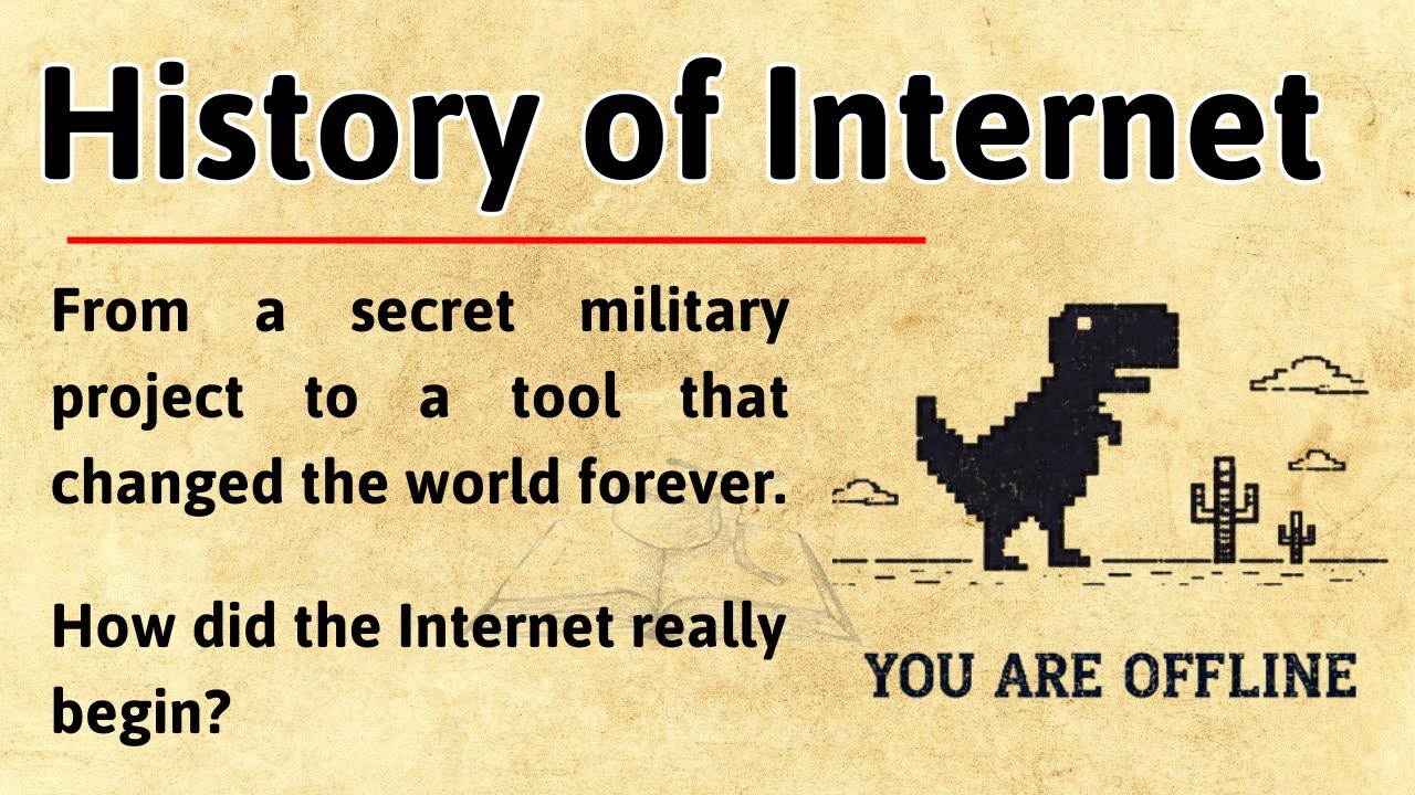 History of the Internet 🌐 || Learn English Through Story Level 3 📖 || Graded Reader 🎧📚