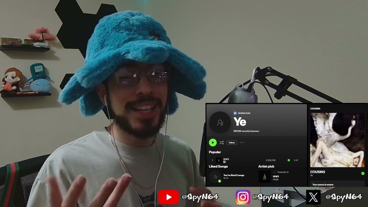 KANYE WAS SUCKING ON WHATTT!? | YE - Cousins (Reaction)