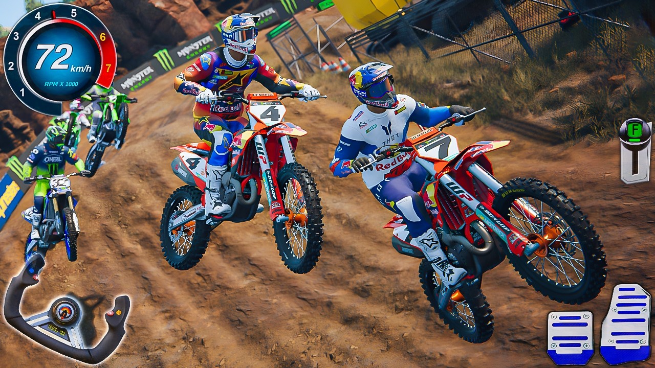 Uphill Offroad Motorbike Racing 3D - MX vs ATV Legends Motocross Dirt Bike Stunt - PC Gameplay #29