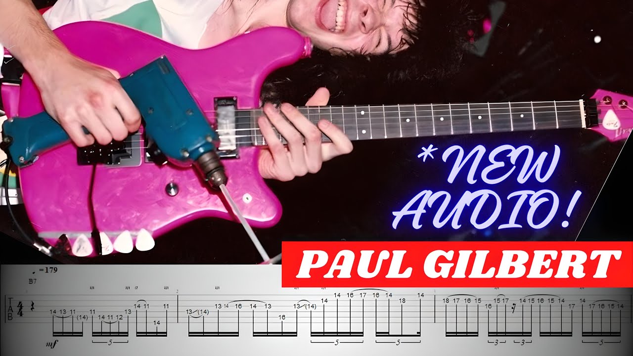 His RIGHT HAND Is FASTER Than Internet DRAMA!!! PAUL GILBERT