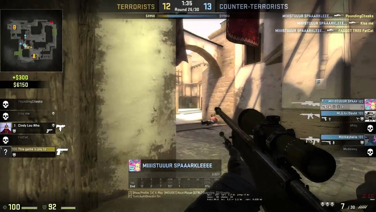 Dirty CSGO Ace - @Perfect1onOwns