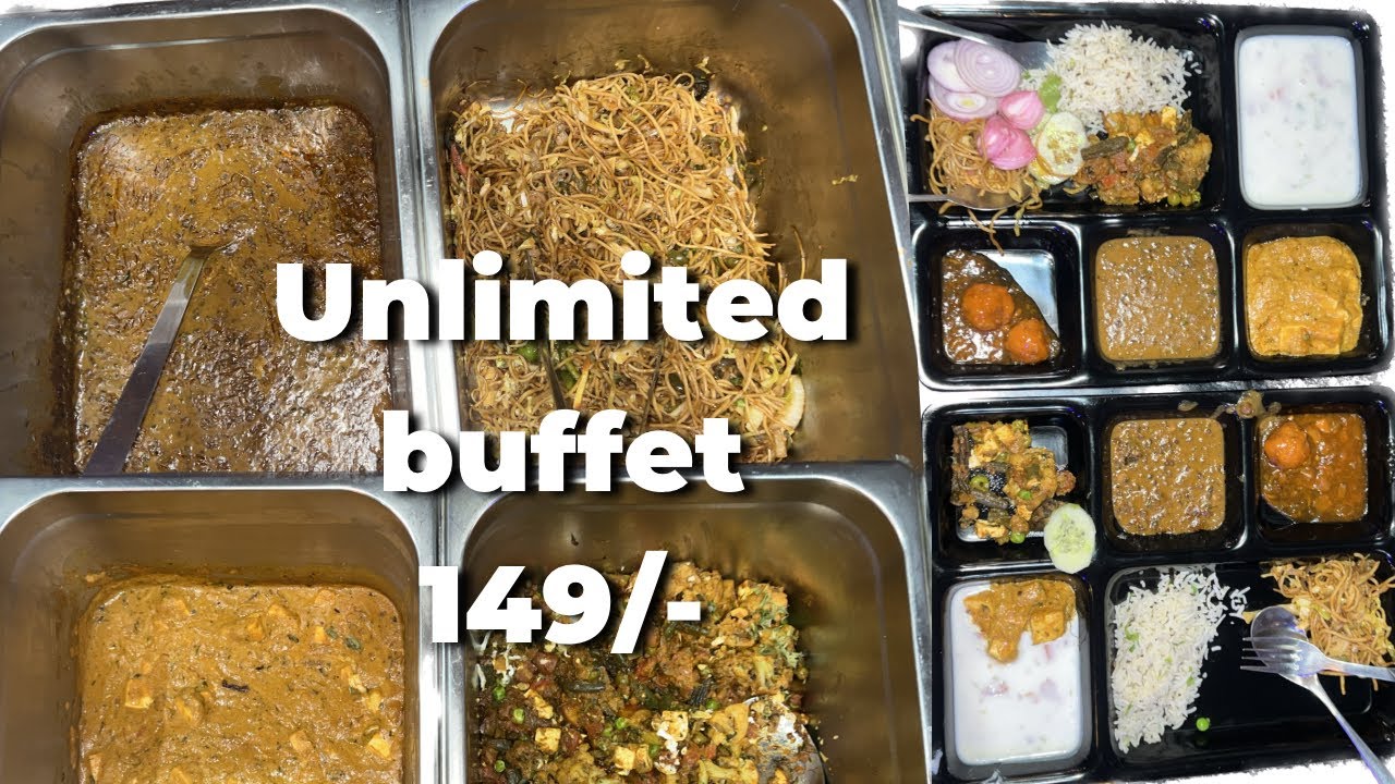Unlimited Food + Snacks buffet at 149/- | Sangrur Khao piyo buffet | Street food india