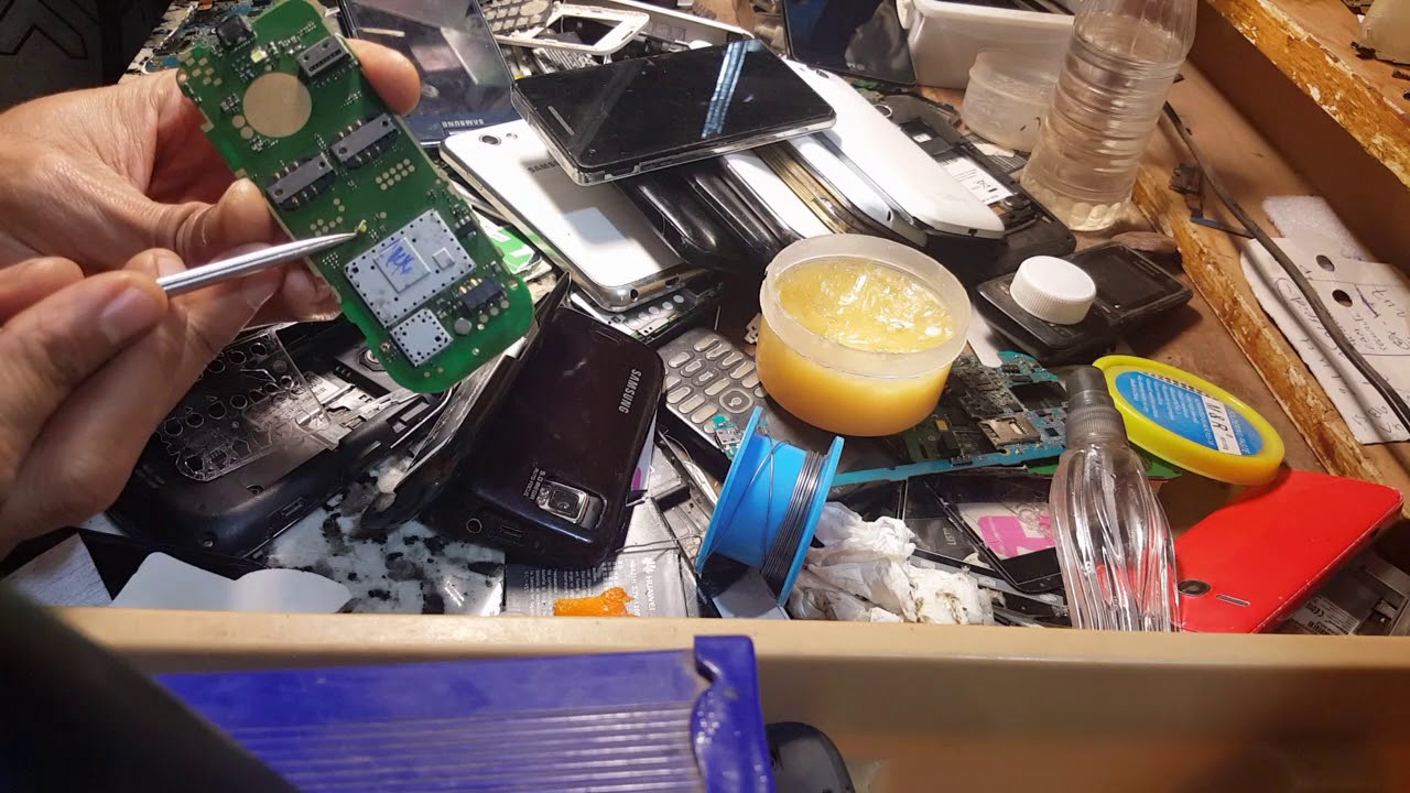 اصلاح مشكل الشاشة سوداء نوكيا 105