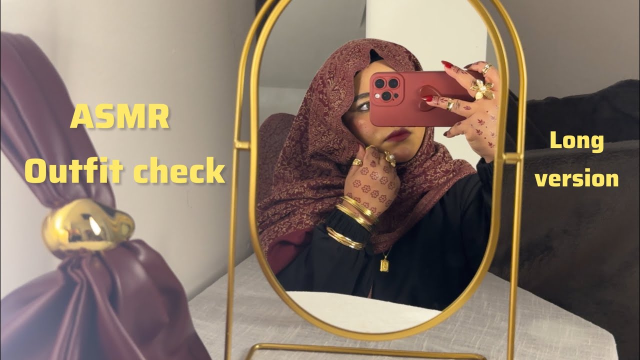 ASMR - Outfit Check ( Long video) / compilation ♥️