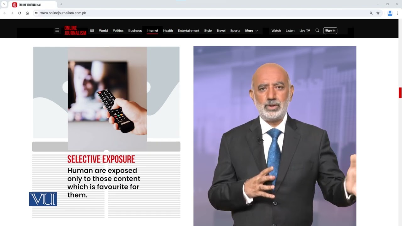 Selective Exposure & Selective Retention | Online Journalism | MCM517_Topic096