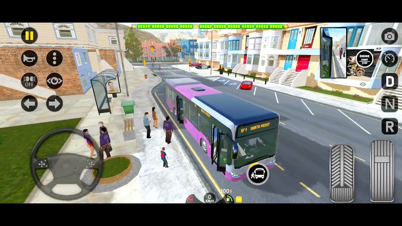 SAN FRANCISCO - ROUT 1 | BUS SIMULATOR : EVO | #GAMER BOY SK 