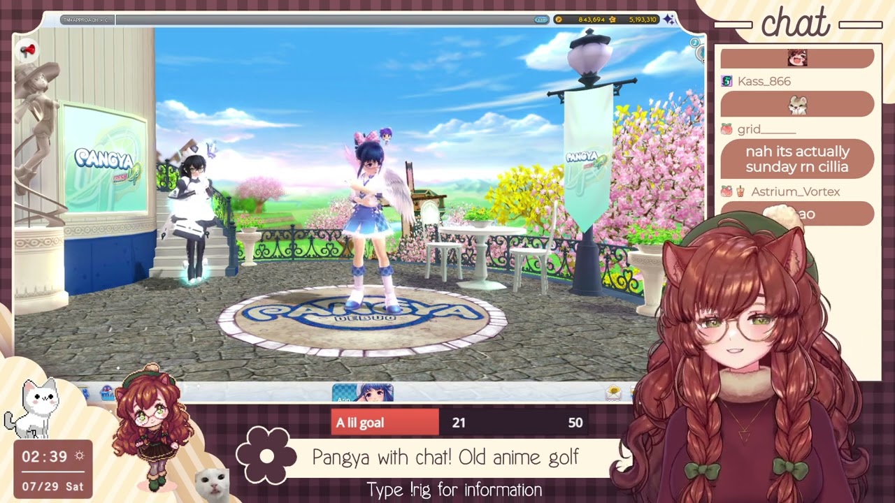Anime Golf with viewers! | PANGYA