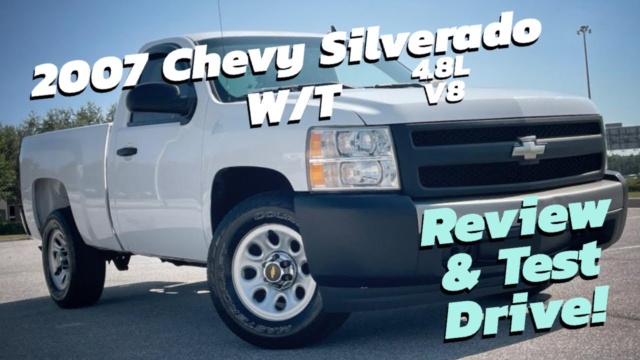 Обзор и тест-драйв Chevrolet Silverado 1500 W/T 4.8L V8 2007 года выпуска