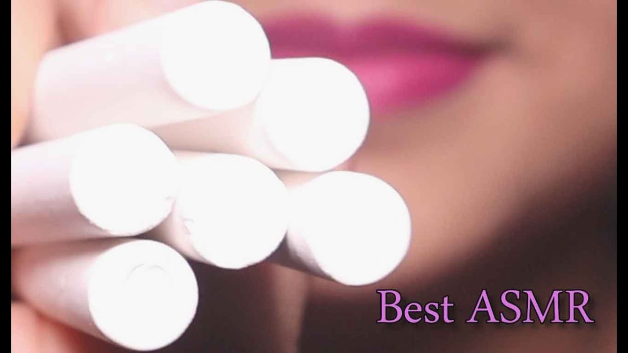 ASMR CRUNCH | CHALK EATING | NOT SWALLOWING | Requested video | Best ASMR