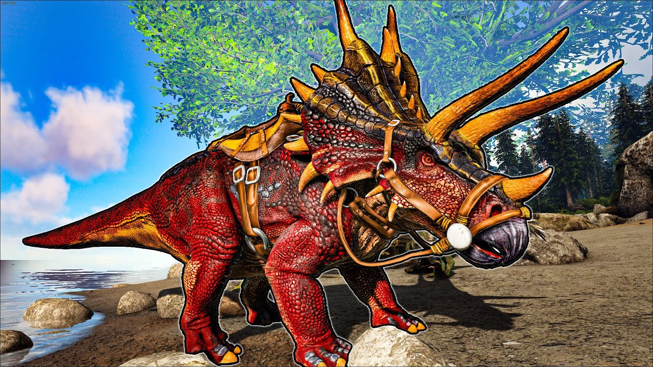 Triceratops Evcilleştirme! #3 | ARK Fjordur Türkçe