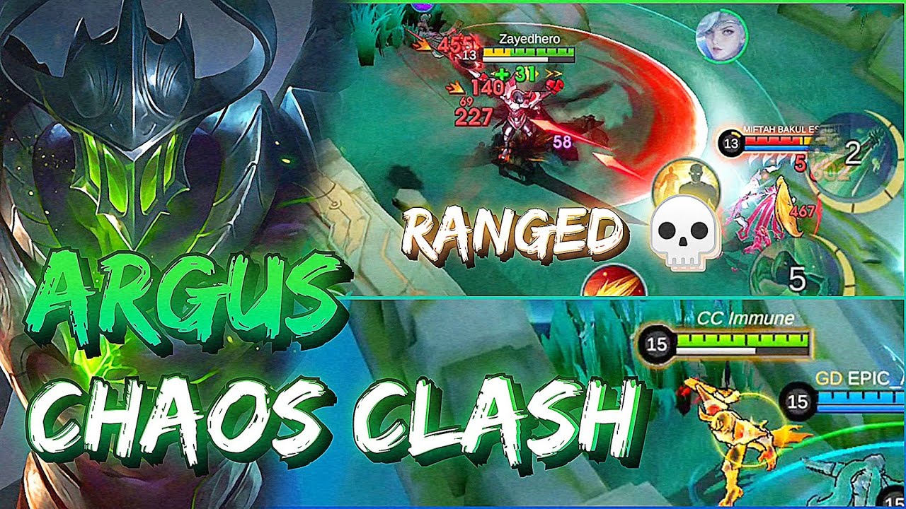 Argus in Chaos Clash Mode Is Actually Insane🗣️⁉️ | Chaos Clash | Mobile Legends Adv