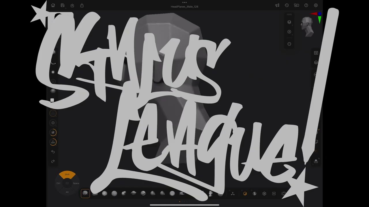 ZBrush on iPad: CreatureBox Sculpting Time-Lapse